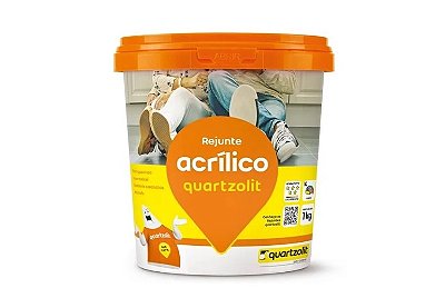 Rejunte Acrílico Preto 1kg - Quartzolit