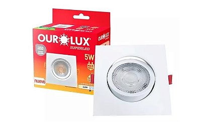 Spot LED Quadrado (5W) - 6400K