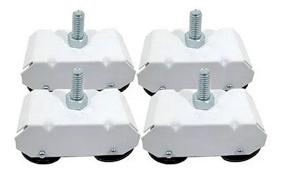 Rodízio (para Geladeira/Fogão) - Branco