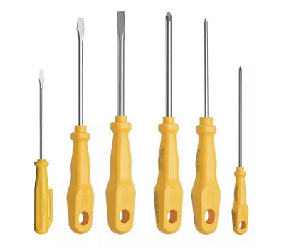 Jogo de Chaves de Fenda (6 Peças) - Tramontina