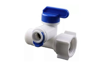 Válvula de Engate Rápido (com Rosca Tipo T) - 3/8” x 1/2”