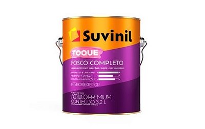 Tinta Acrílica Toque Fosco Completo - 3,2L