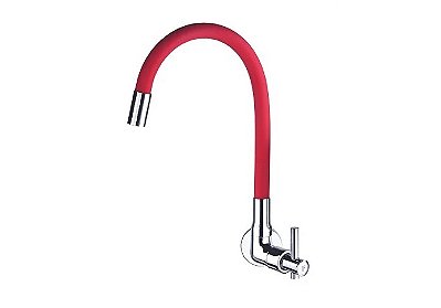 Torneira Flexcolor Red de Parede Bico Móvel (5169C61) - Carneiro
