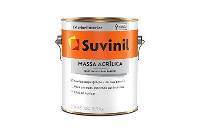 Massa Acrílica (5,5kg) - Suvinil