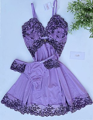 Camisola Aurora - Lavanda e violeta