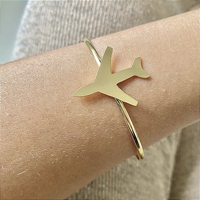Bracelete Avião Liso