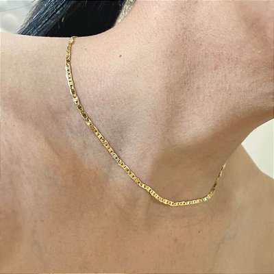 Choker Elo - Malha Piastrine