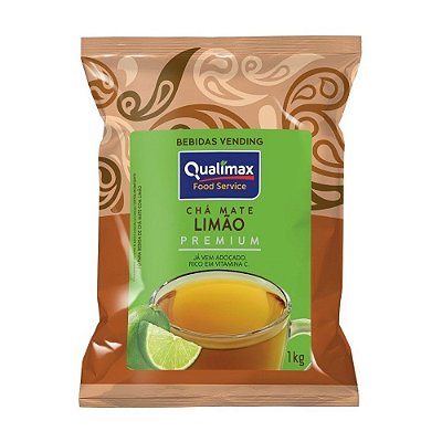 Chá Mate Solúvel Limão Vending 1Kg - Qualimax