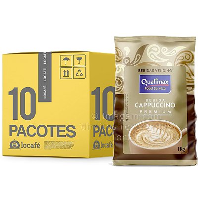 Cappuccino Premium Tradicional Qualimax - 10Kg (10x1Kg)