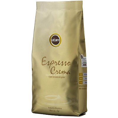 Café em Grãos Utam Espresso Crema  - 1 Kg