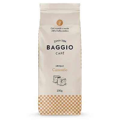 Café - Torrado e Moído Baggio Aromas - Caramelo - 250g