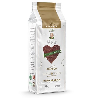 Café Vô Luiz - Café Premium em Grãos - 1kg