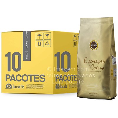 Café em Grãos Espresso Crema Utam - 10Kg (10x1Kg)