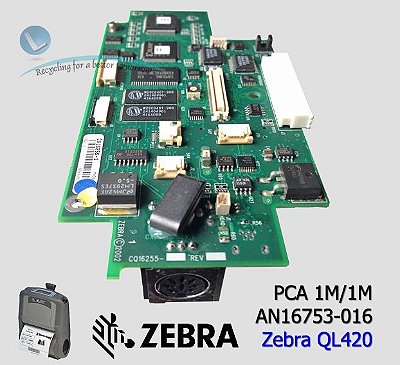 Placa principal zebra QL420|AN16753-016|RK18228-1