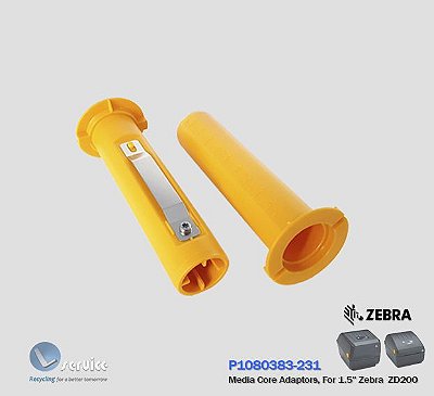 Ribbon Core Adapters 1" Zebra ZD200 series