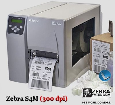 Impressora de etiquetas Zebra S4M-300DPI