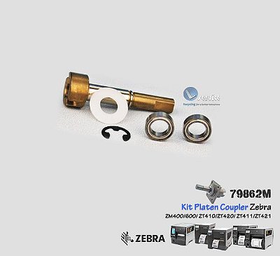 Platen Coupler Zebra ZM400/600/ZT410/420/ZT411/421