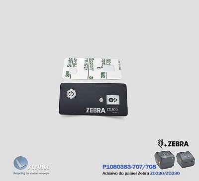 Adesivo do painel Zebra ZD220/ZD230 series