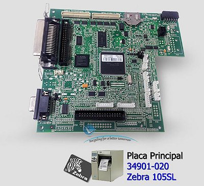 Placa Principal Zebra 105SL |34901-020