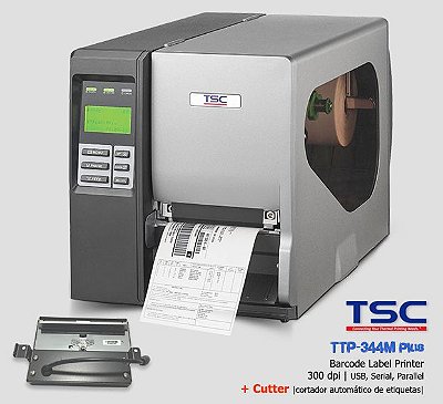 Impressora TSC TTP-344 plus + Cutter