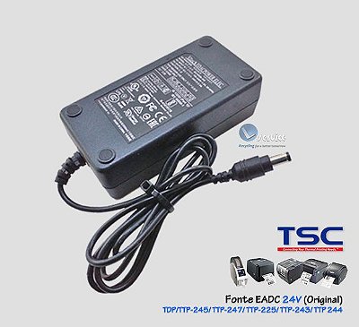 Fonte 24V TSC TDP/ TTP series (Original) (Pin 2.5mm)