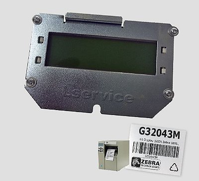 Painel LCD Zebra 105SL | G32043M