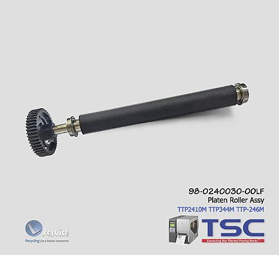 Platen Roller TSC TTP2410, TTP246M/344M/346M