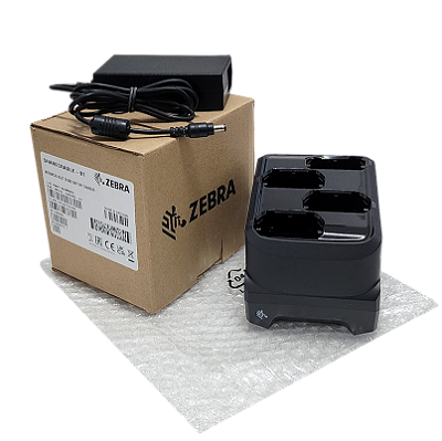 Carregador de Baterias Zebra MC32,MC33,MC34 (+Fonte 12V)