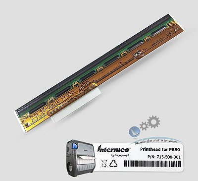 Cabeça de impressão Intermec PB50|715-508-001