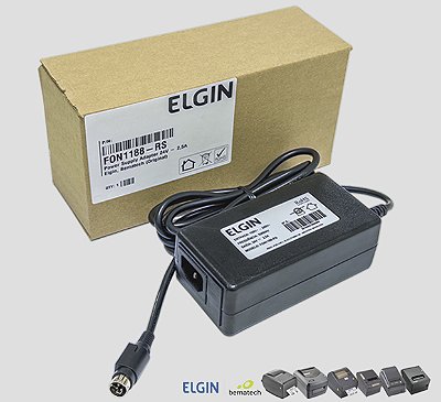 Fonte 24V impressora Elgin, Bematech (Original)