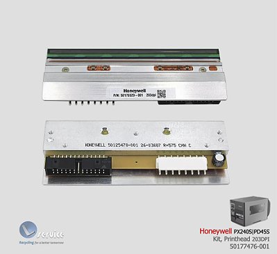 Cabeça Térmica Honeywell PD45S, PX240S