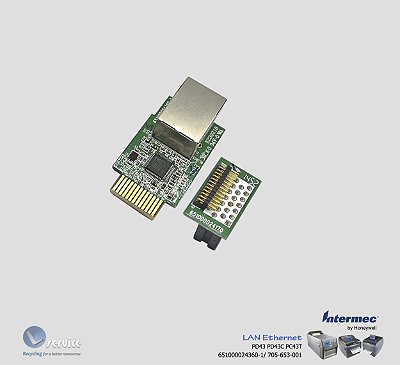 *Placa de Rede Ethernet Intermec PD43, PD43C, PC43T