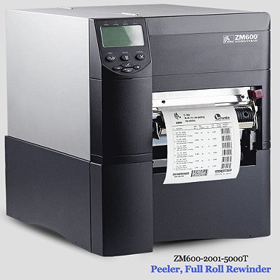 *Impressora Zebra ZM600 +PeeL OFF e Rebobinador Full