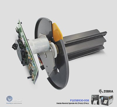 *Rebobinador de Mídia Full Zebra ZT410, ZT411