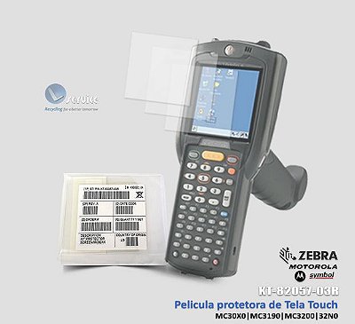 Película protetora Tela Touch Zebra MC3090, MC3190, MC32N0