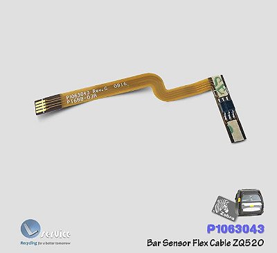 Peeler Sensor Flex Cable Zebra ZQ520