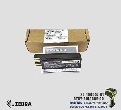 Bateria Zebra Leitores DS3678/Li3678