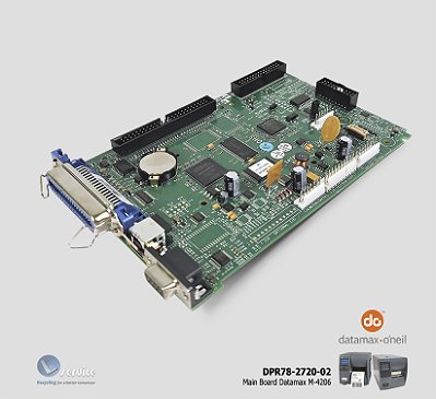 *Placa Principal Datamax M4206 (Aceita Rede Ethernet)