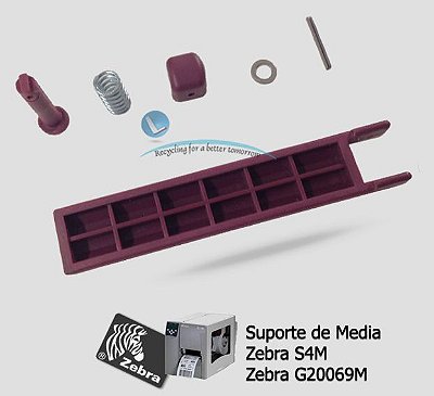 Suporte de Media Zebra S4M