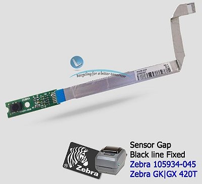 Sensor Gap (Black line Fixed) Zebra GX420T/GK420T/GX430