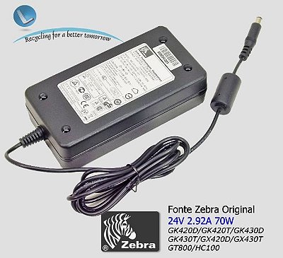 Fonte 24V Zebra GX420/GK420|FSP070-RDB (Original)