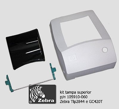 Tampa superior (KIT) zebra TLP2844/ GC420