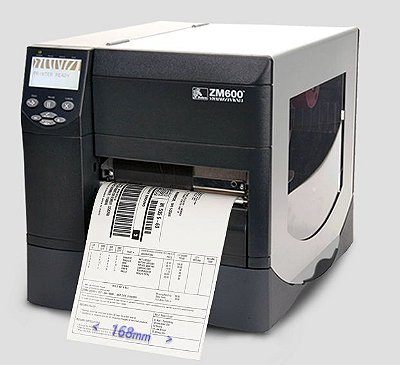 Impressora Zebra ZM600 | L 168mm (↔)