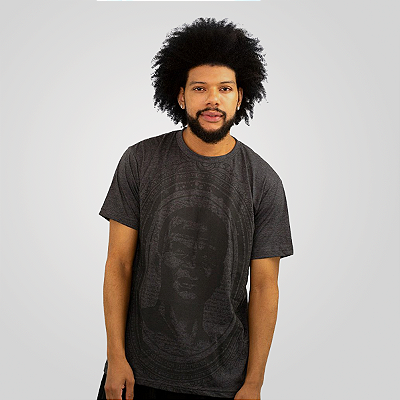 Camiseta Zumbi dos Palmares - cinza chumbo