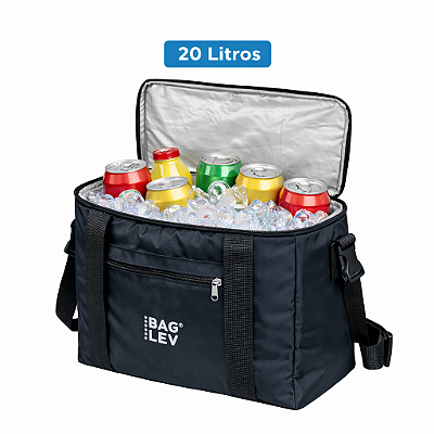 Bolsa Térmica Box 20 Litros Impermeável Camping Academia Trabalho Casual Cooler Sem Vazamento Resistente