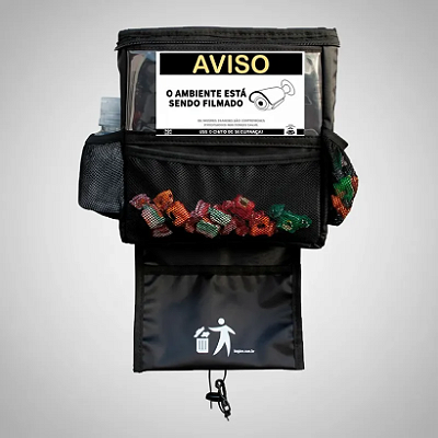 Bolsa Térmica Top Impermeável para Motorista Taxi Uber 99