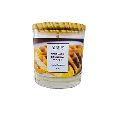 Vela Aromática Make Magic Baunilha Wafer 180g