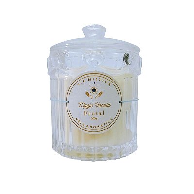 Vela Aromática Frutal Magic Vanilla 200g