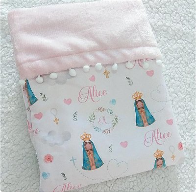 Manta personalizada Nossa Senhora Aparecida