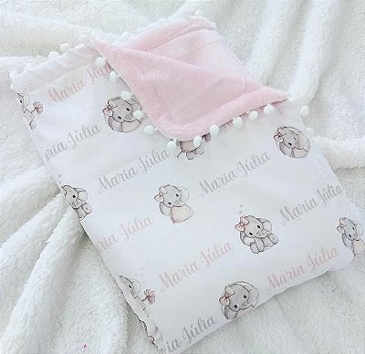 Manta personalizada Elefantinha